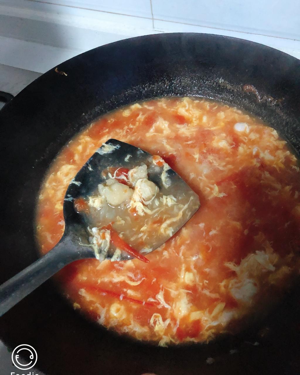 简单早餐-疙瘩汤