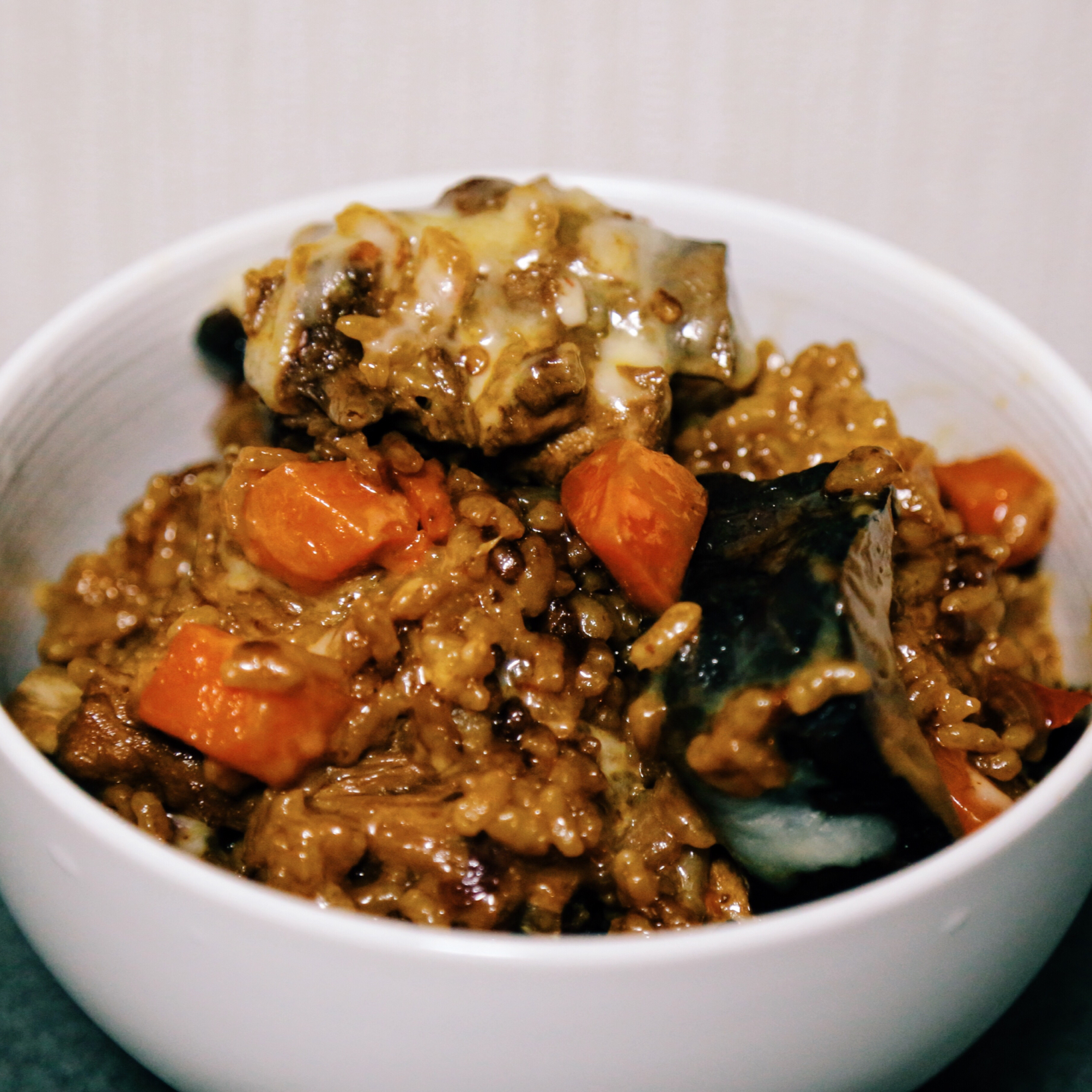 芋头排骨焖饭—有饭有肉有菜一人食