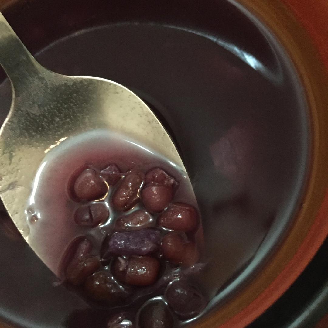 紫薯红豆粥