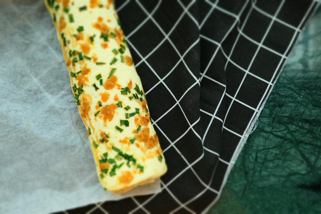 香葱肉松蛋糕卷