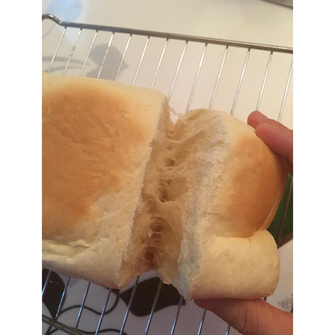 夺命软吐司(๑´ڡ`๑)超软拉丝极速方便的一次发酵吐司