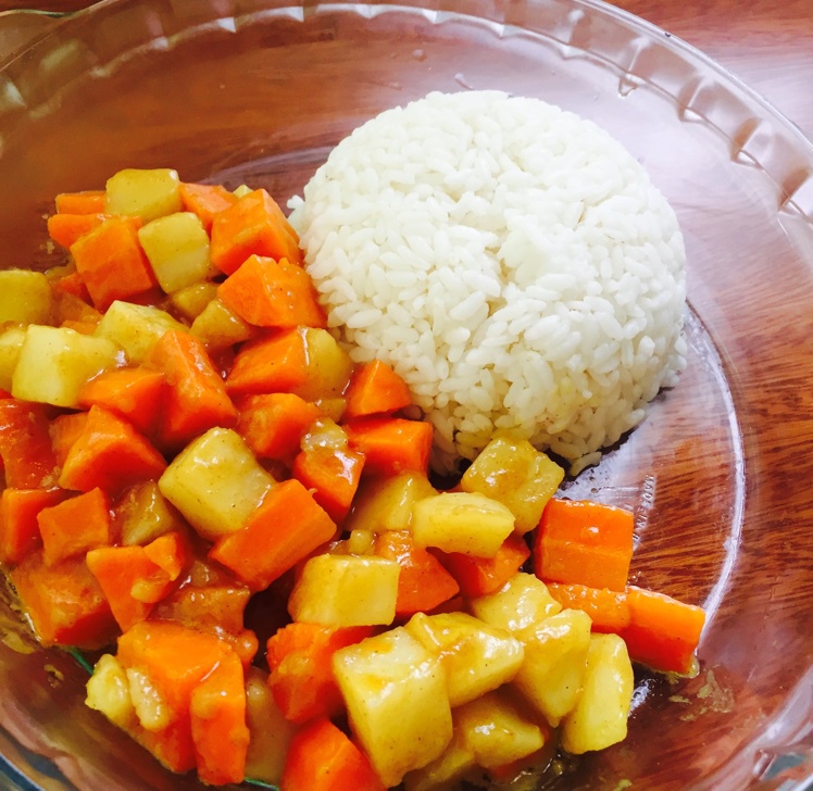 咖喱鸡饭