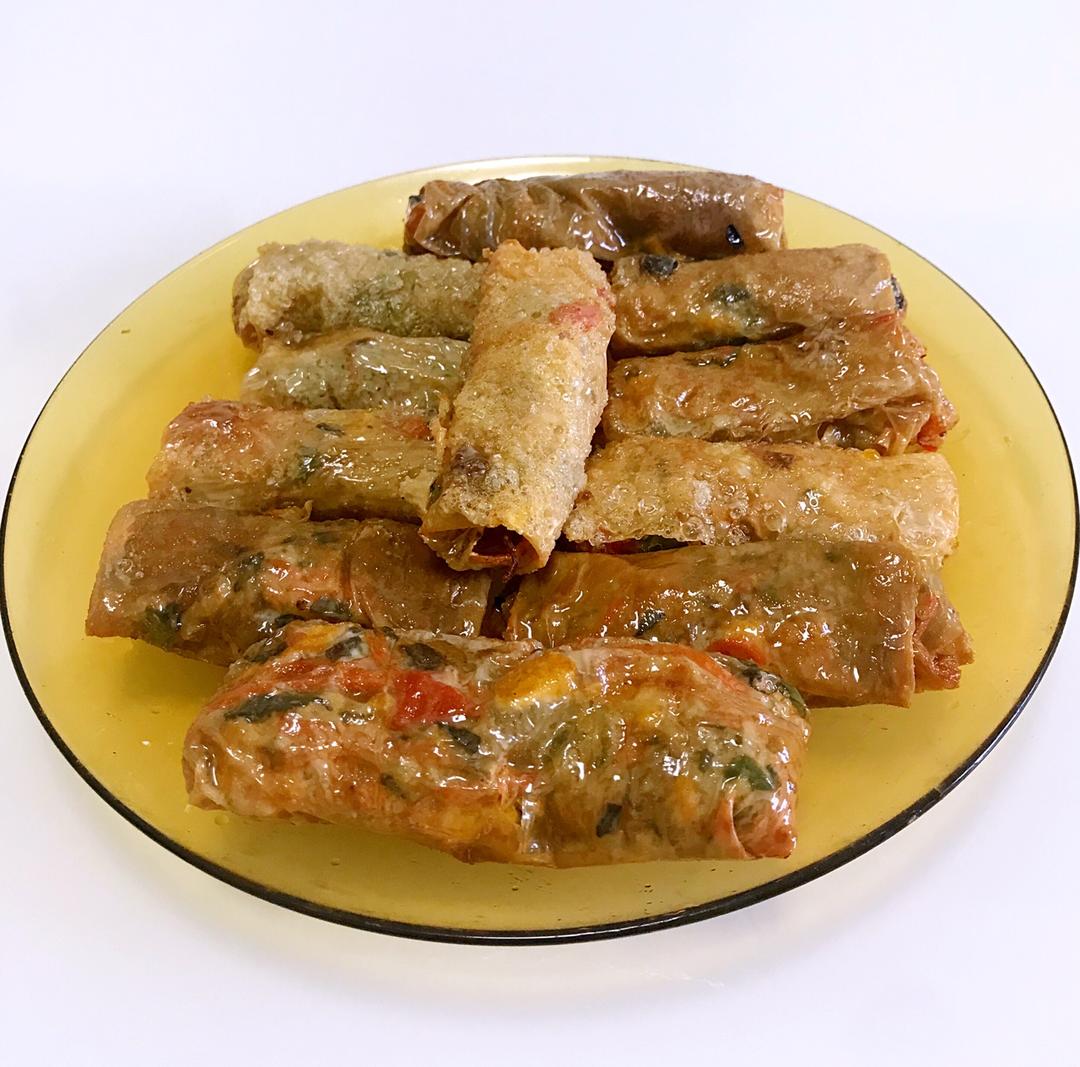 香煎腐皮卷