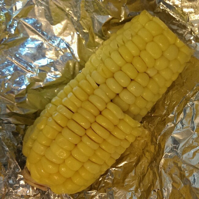 奶香烤玉米