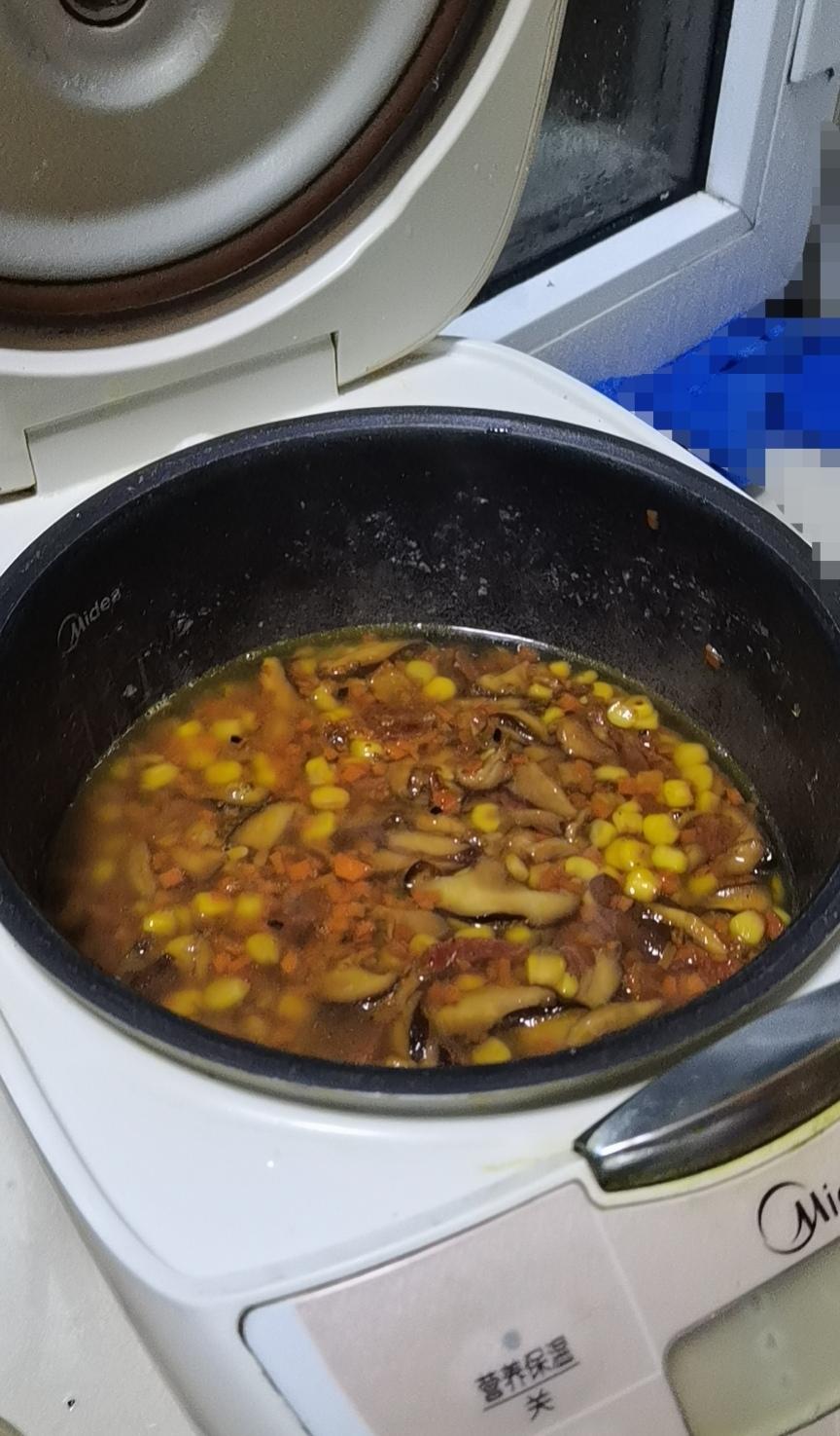腊肠焖饭