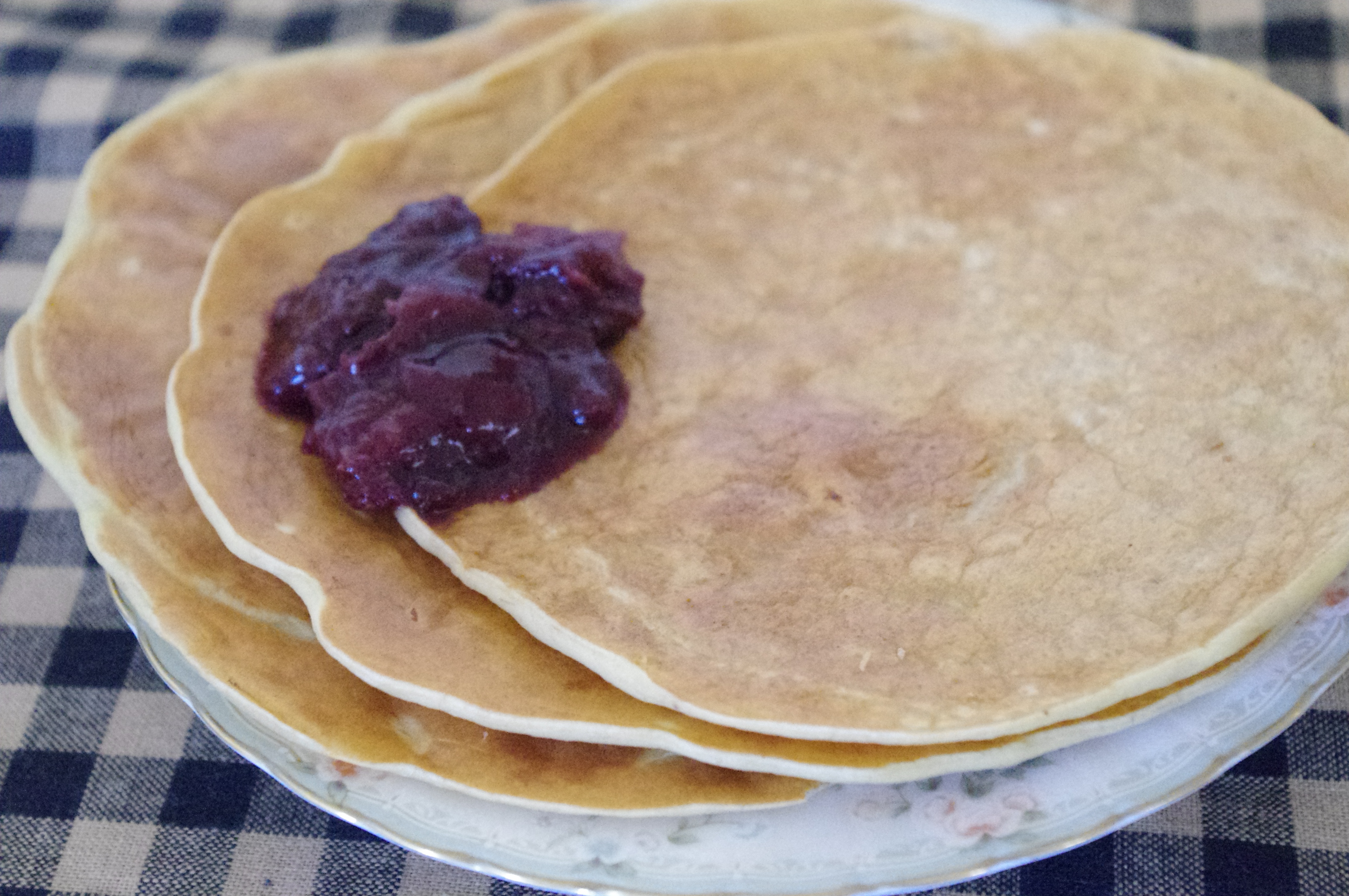 香蕉牛奶小煎饼