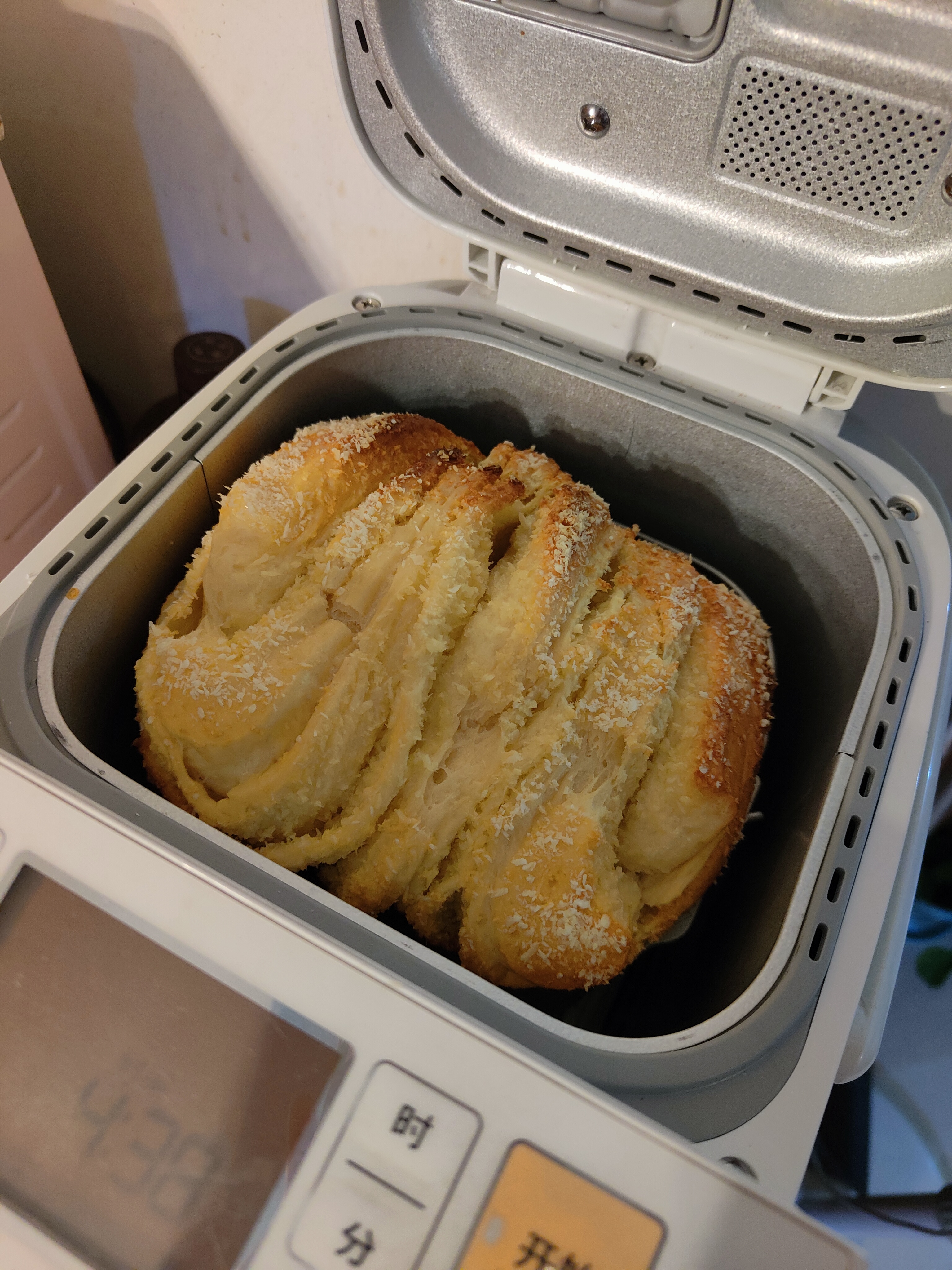 面包机做椰蓉吐司