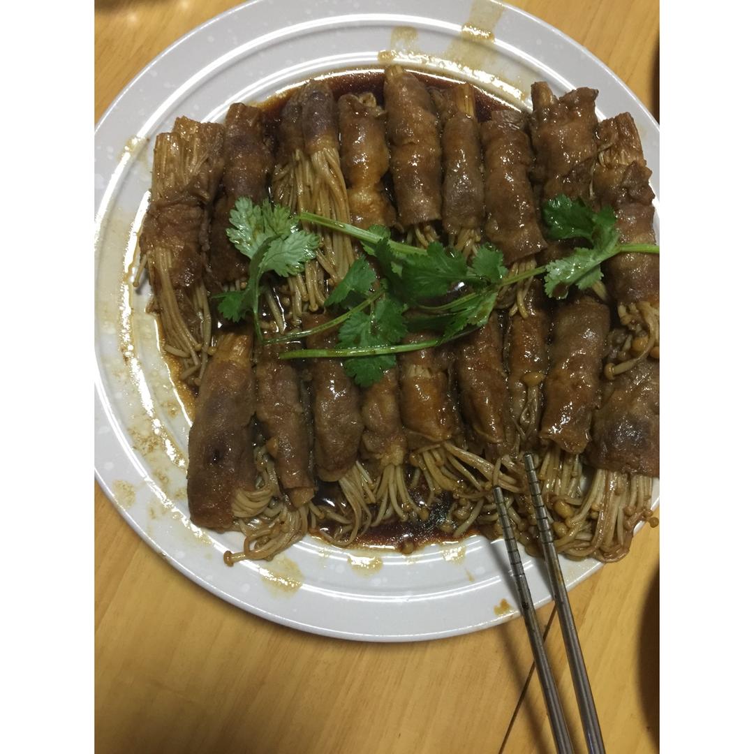秘制→_→金针菇肥牛卷