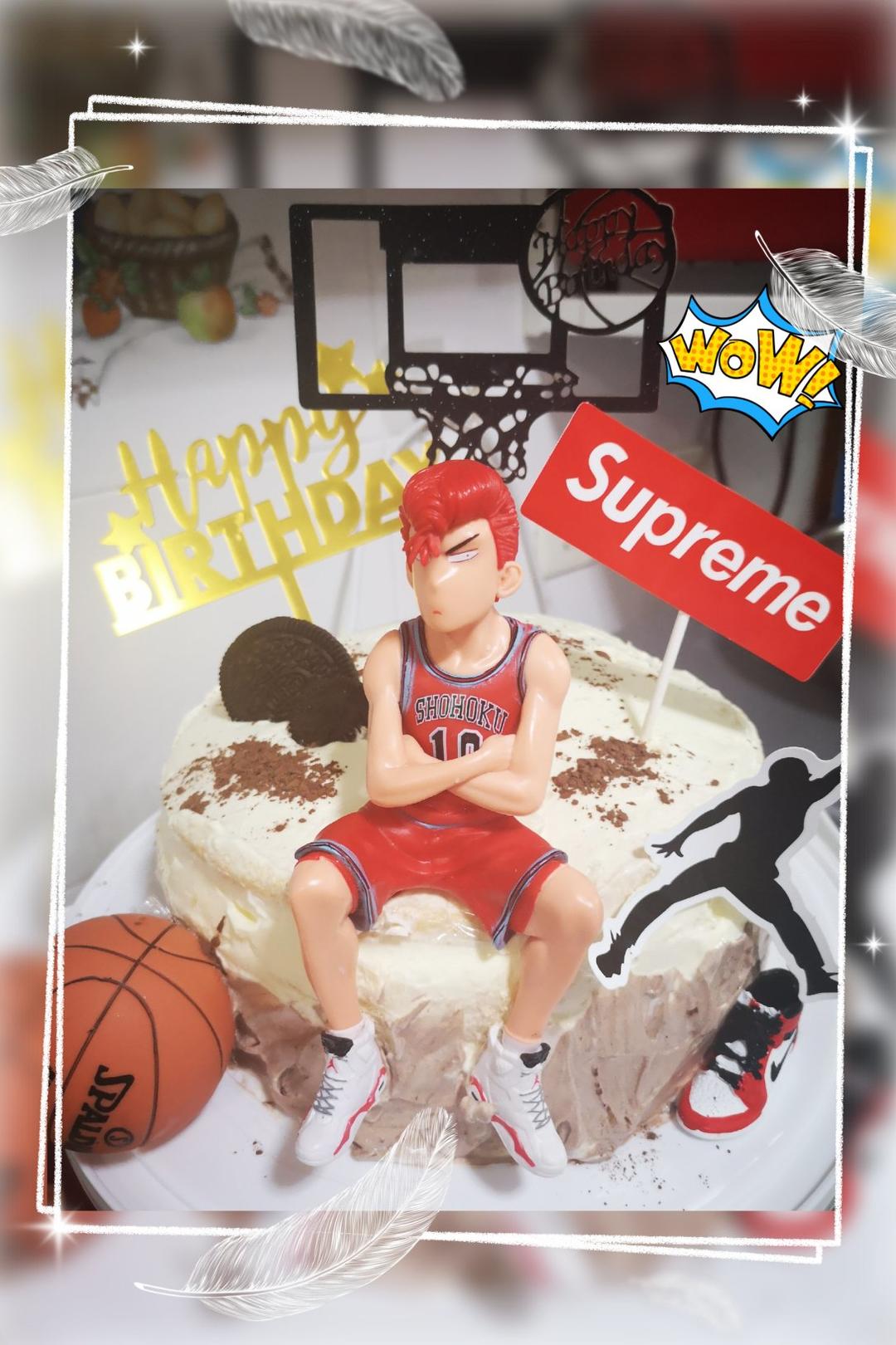 家庭版自制8寸生日蛋糕