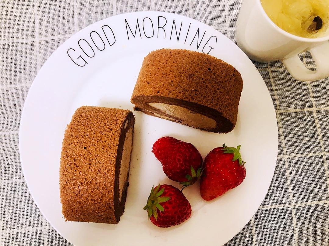 咸摩卡奶油卷/完美毛巾面技巧+回味无穷摩卡配方/烘焙视频蛋糕篇9「中卷」