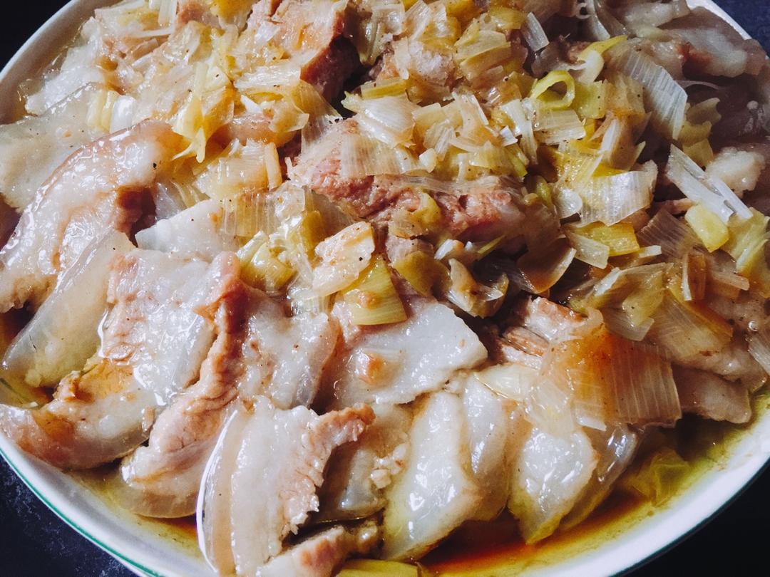 信哲太太南希做的东北蒸肉