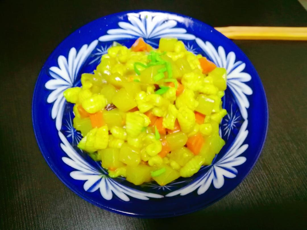 咖喱麻食
