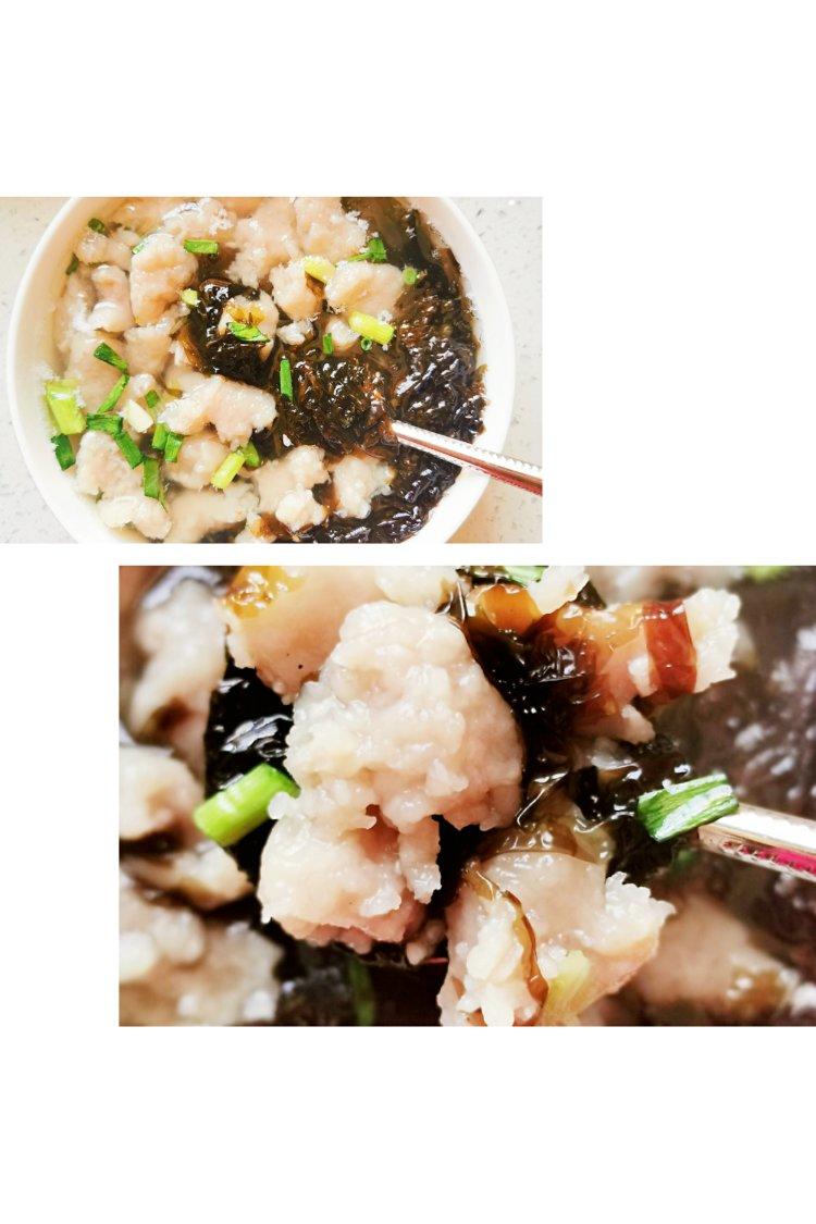 温州瘦肉丸，自制无添加剂快手做的猪肉羹