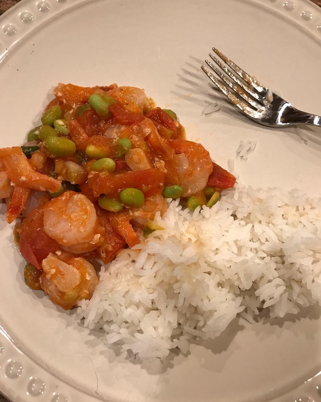 茄汁虾仁