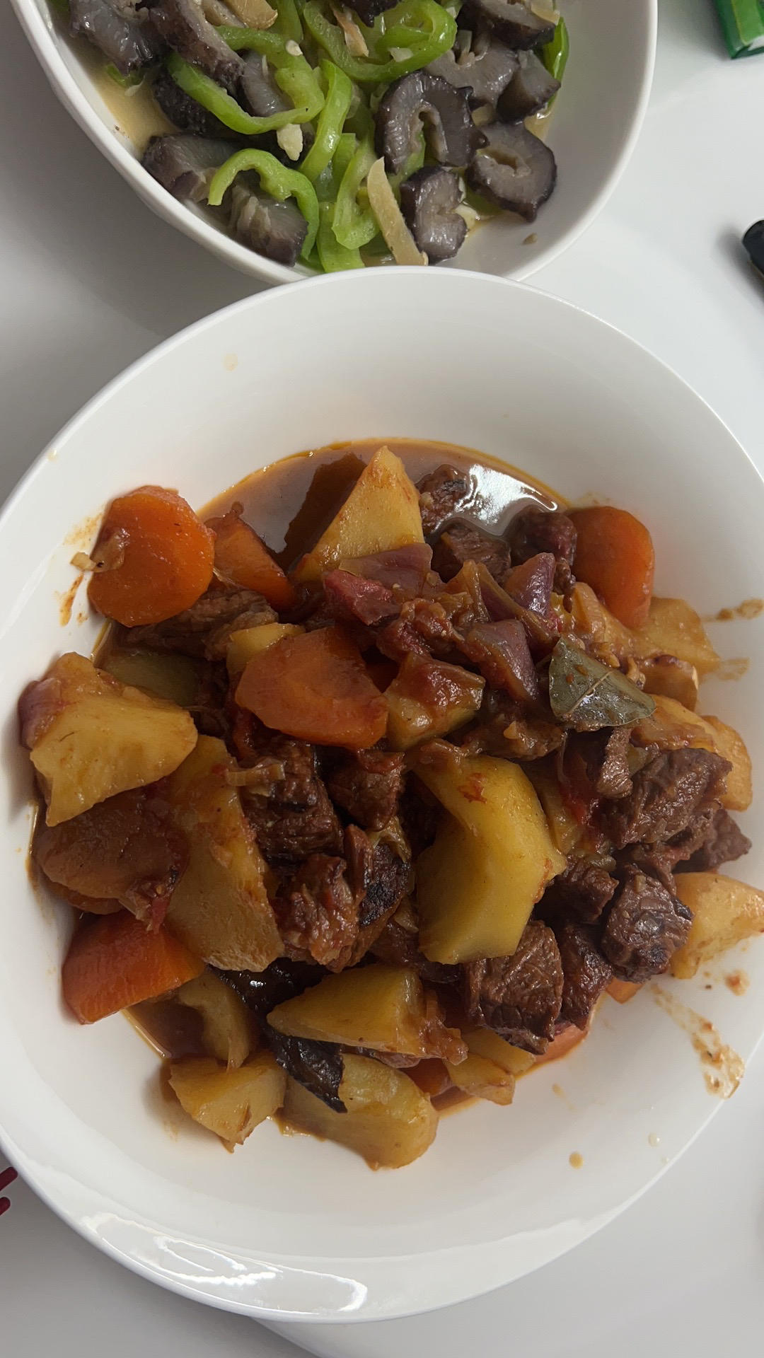 番茄土豆炖牛腩