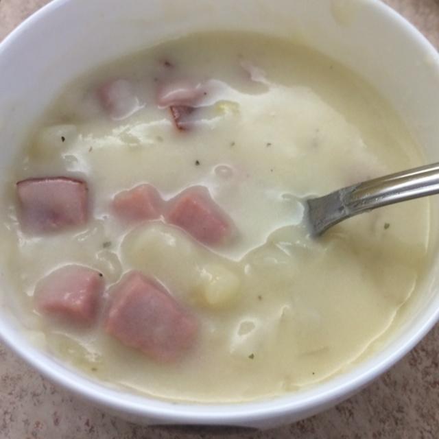 土豆火腿浓汤