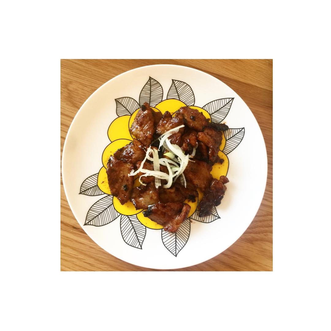 韩式辣炒猪肉（拌饭）
