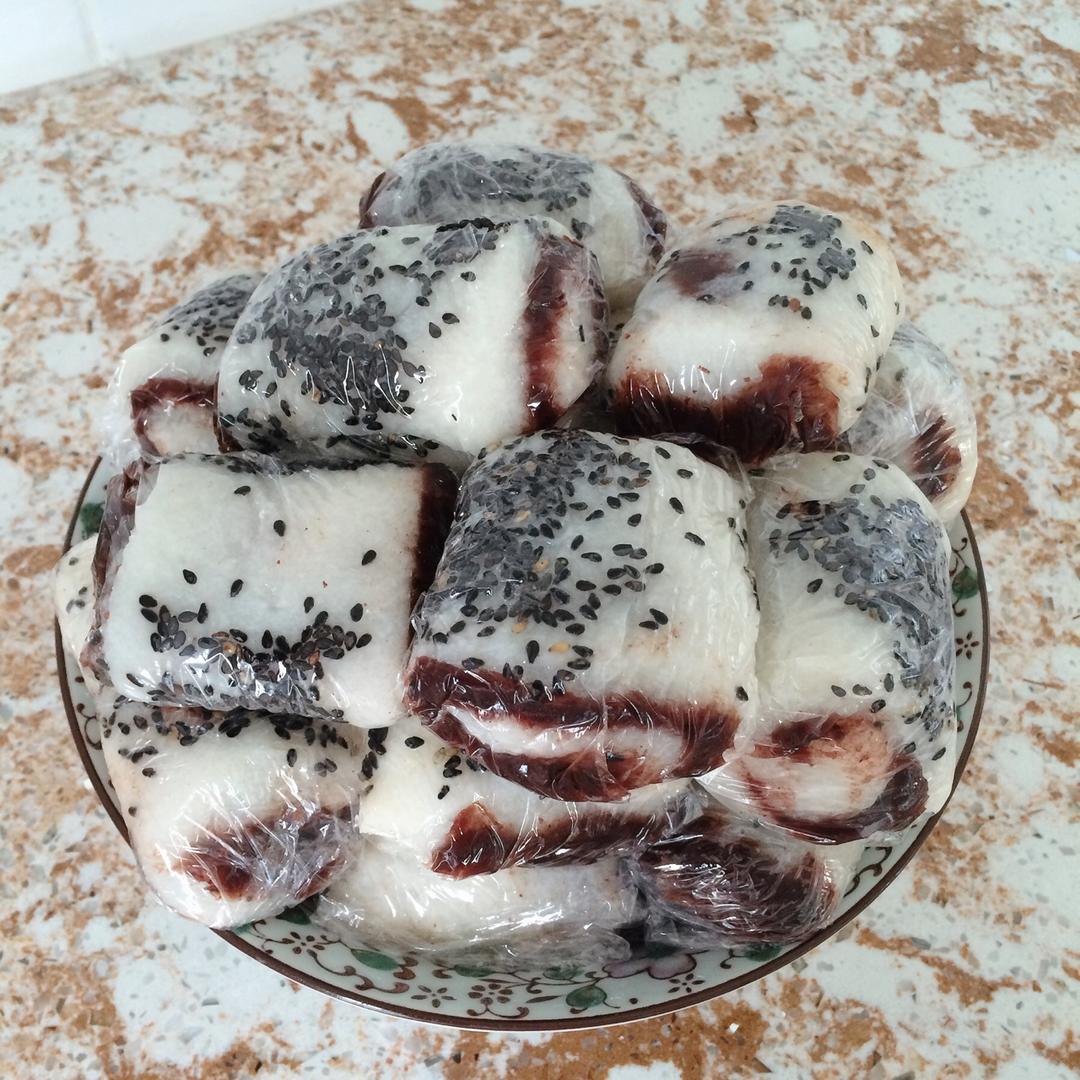 不用称用面包机做糯米年糕