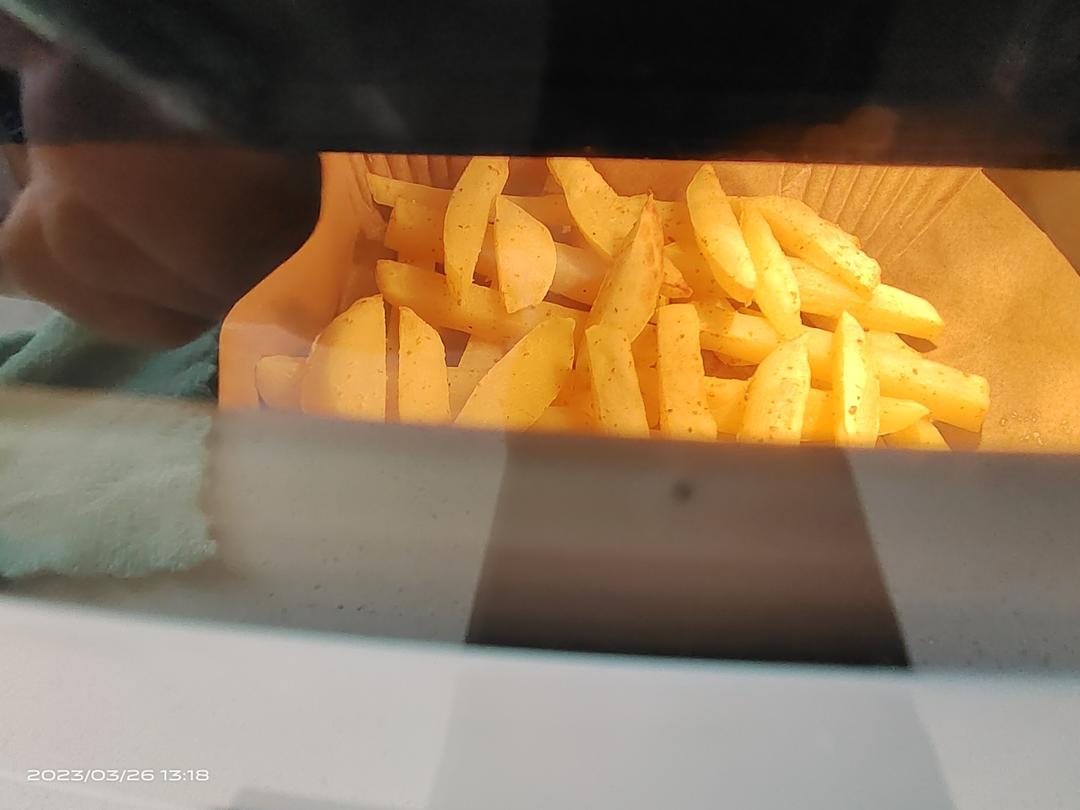 0失败！超简单！很省油！空气炸锅版薯条，现做现吃哦