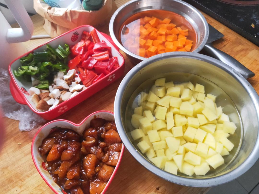 胡萝卜黄瓜鸡胸肉