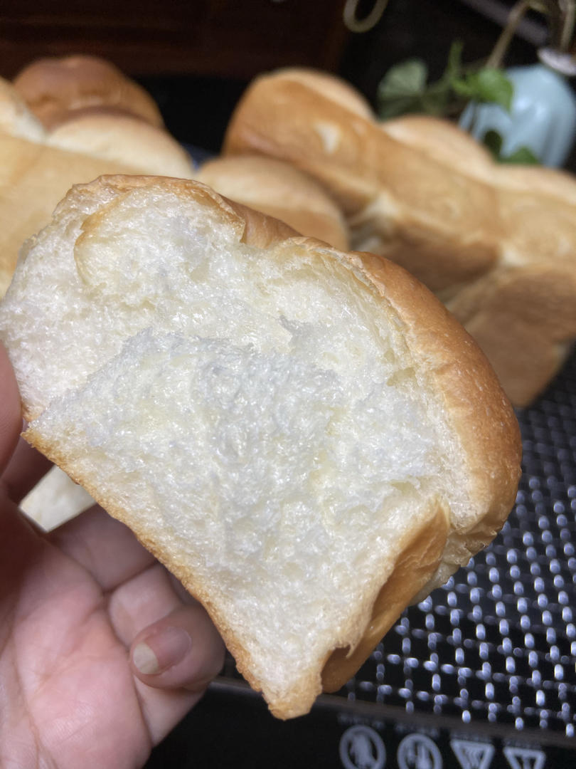 无蛋清甜奶油吐司｜液种