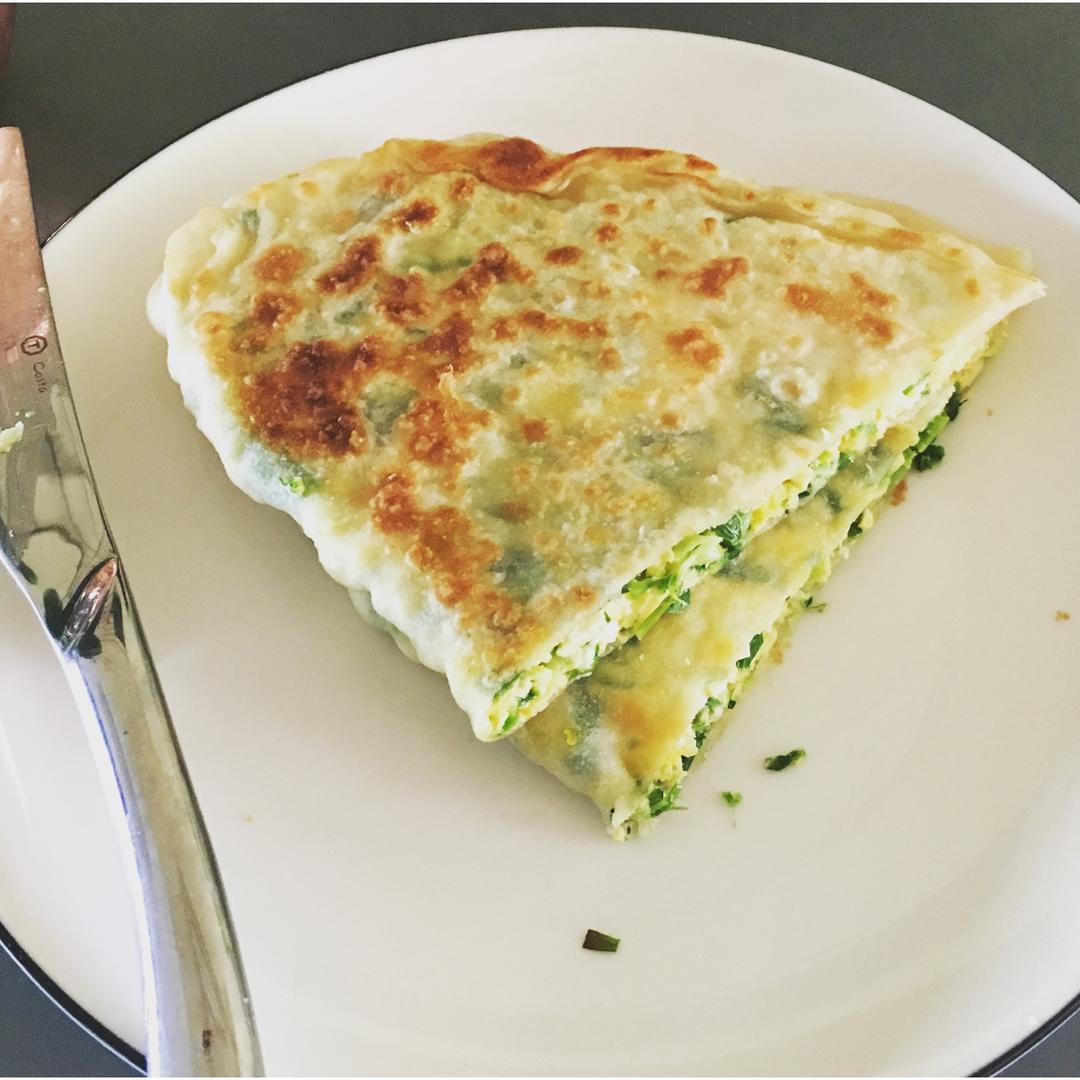 韭菜鸡蛋馅饼