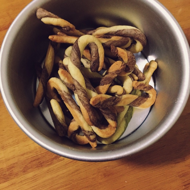 圣诞拐杖饼干