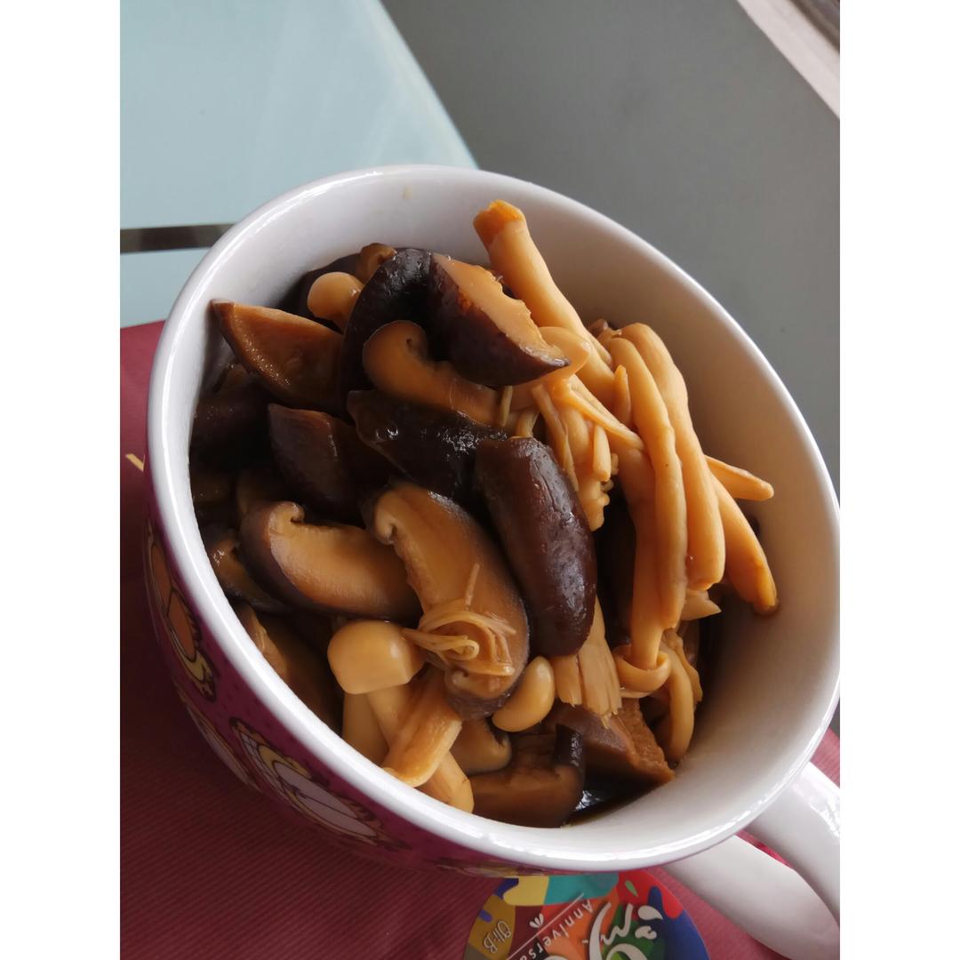 便当常备菜之酱渍综合菇