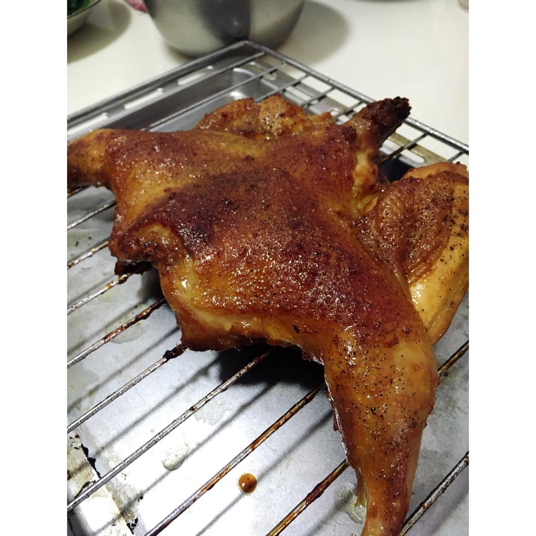 袋袋烤鸡--自制腌料+脆皮秘籍