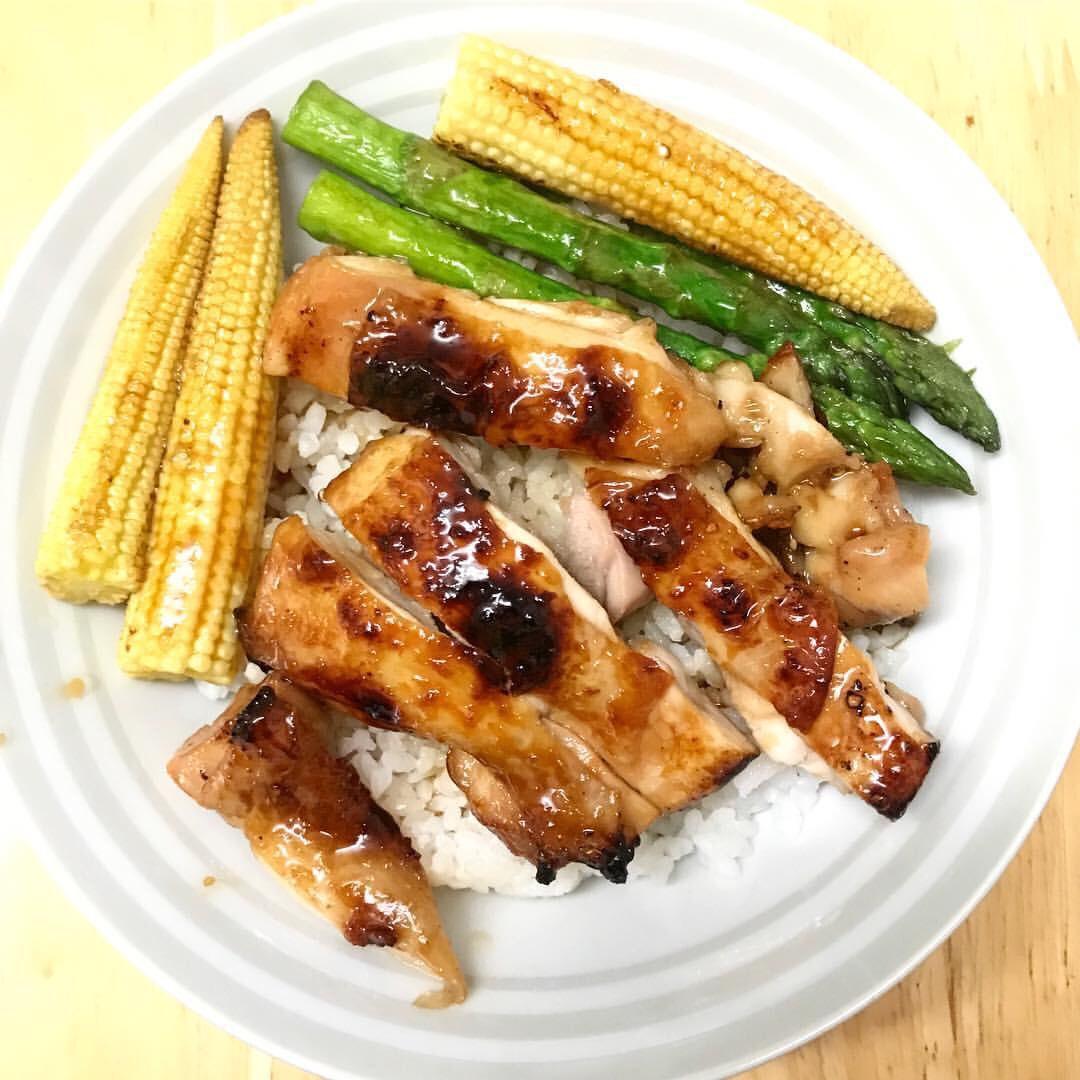 照烧鸡腿饭