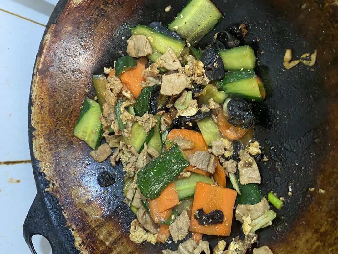 厨师长教你：“木须肉”的家常做法，营养丰富很适合老人孩子