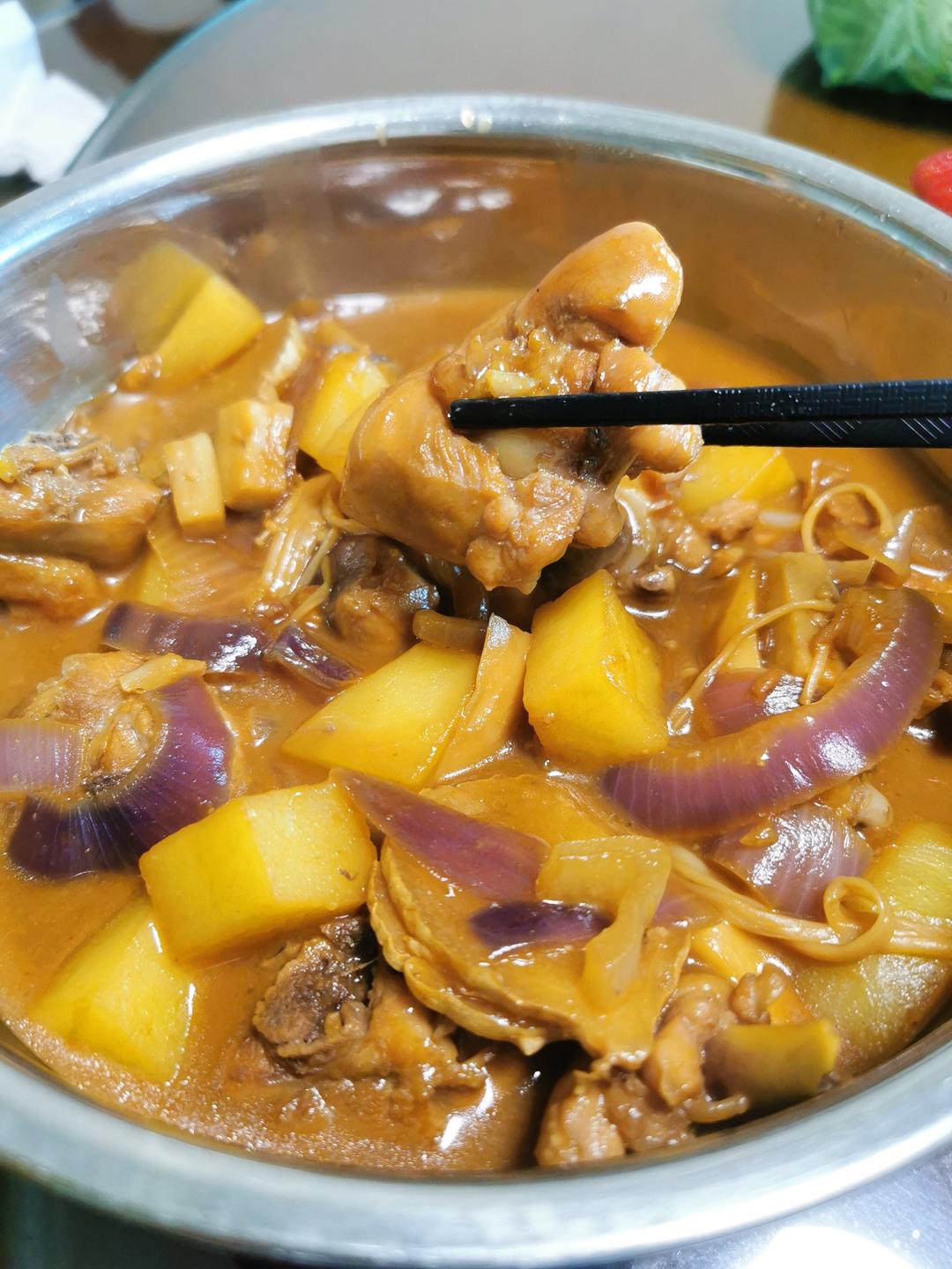 简易改良版鸡公煲菜谱