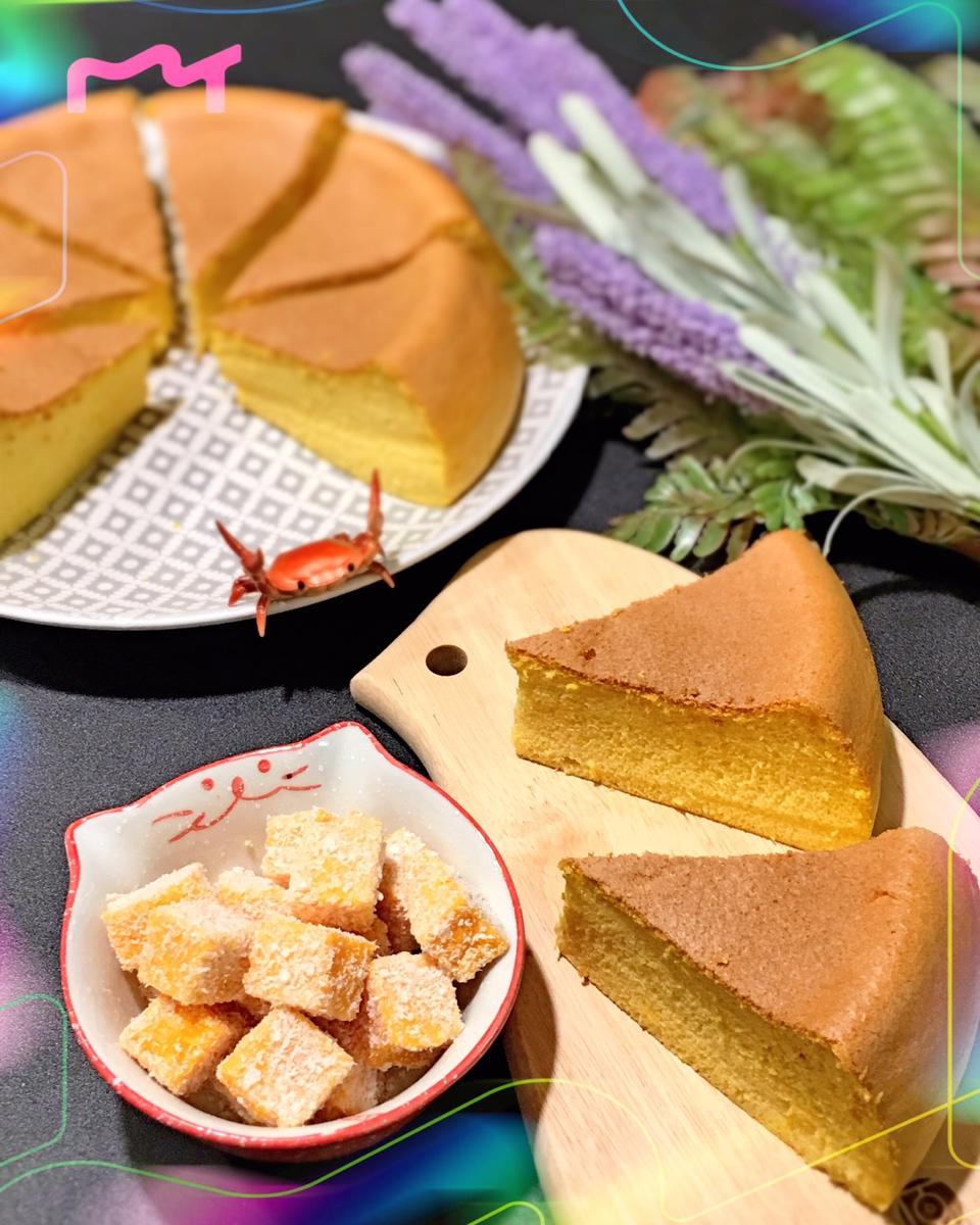 南瓜戚风蛋糕