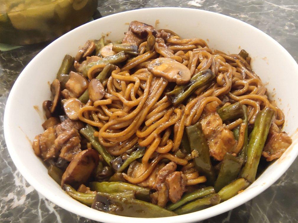 豆角焖面