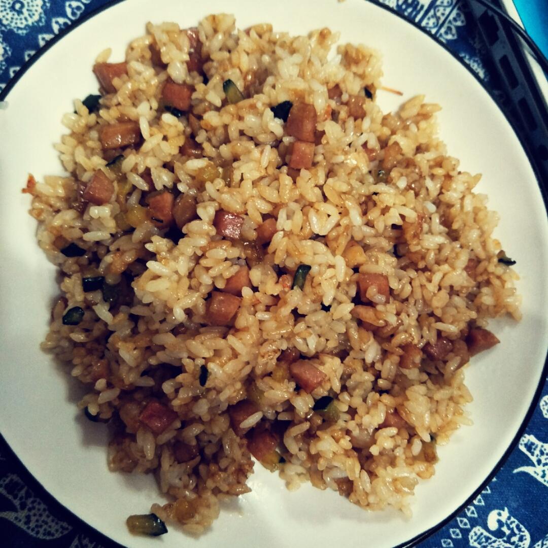 #禾然有机食谱#滋香酱油炒饭