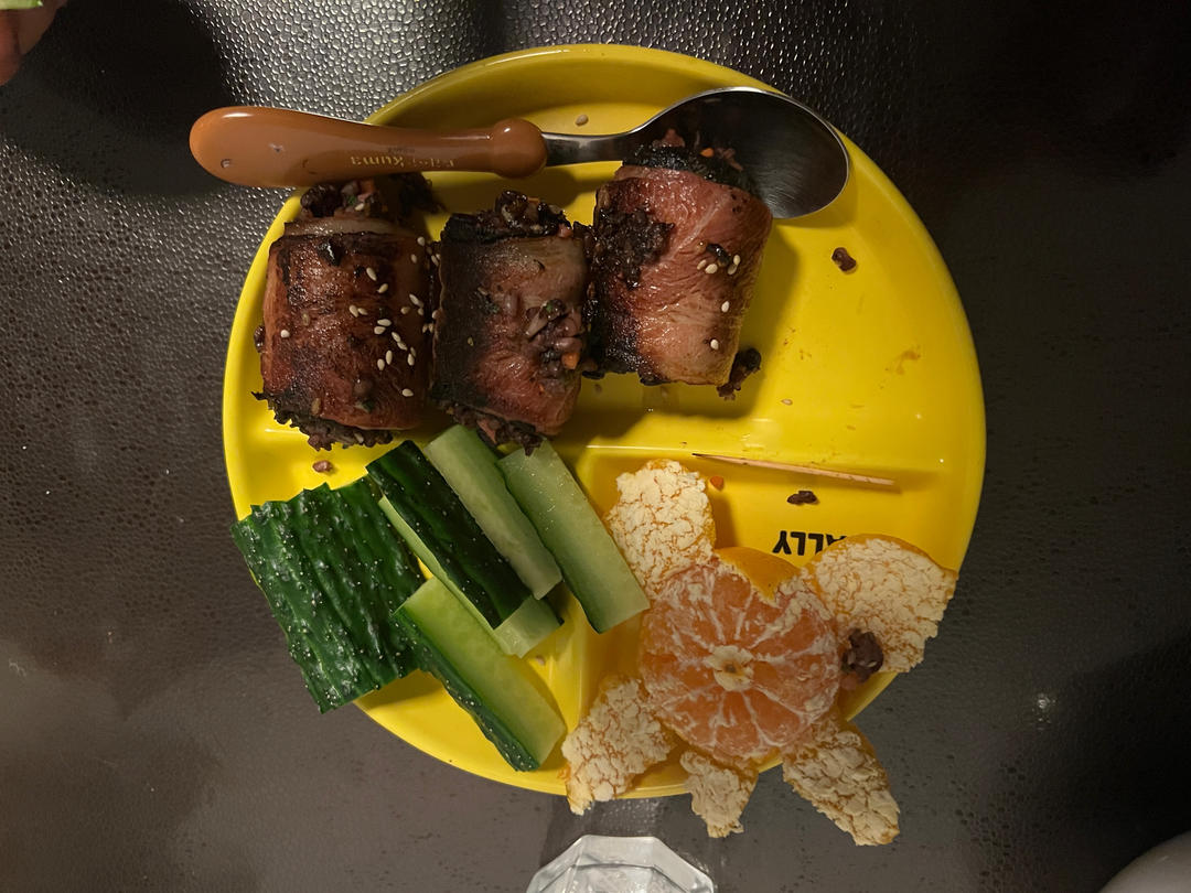 好吃到转圈圈❗️一口爱上的肉松芝士培根饭团