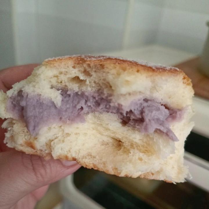 超级松软的芋泥早餐包