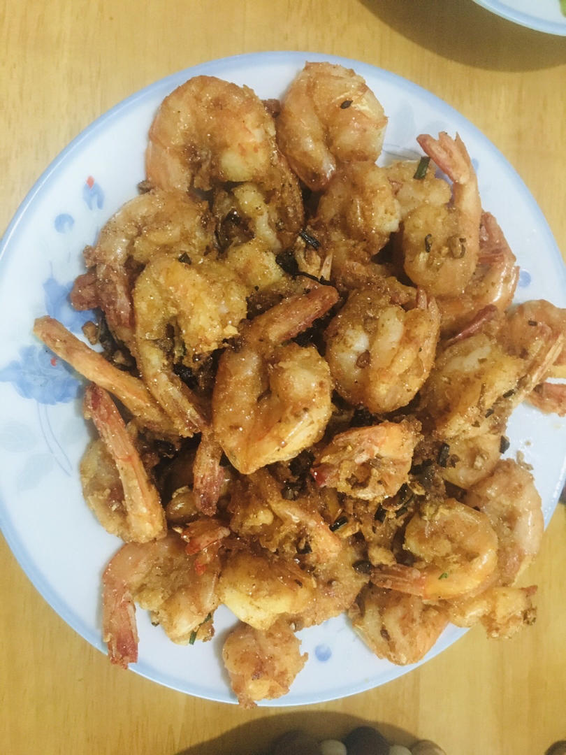 椒盐虾-超好吃光盘版