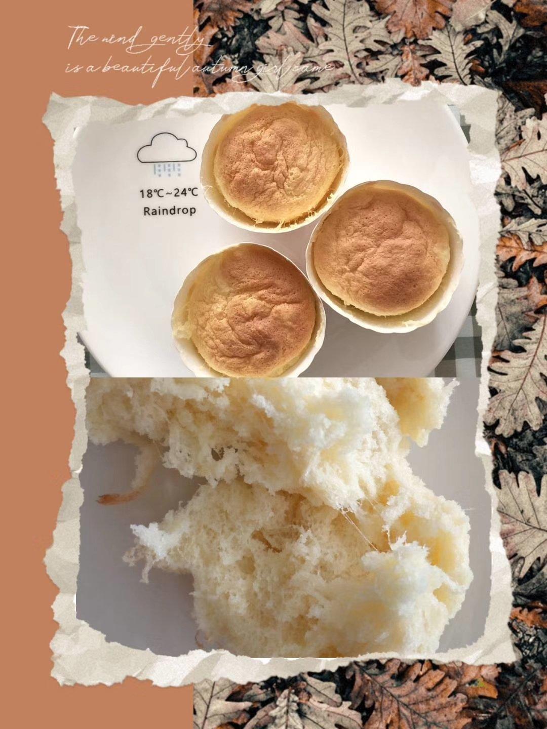戚风拉丝肉松小蛋糕