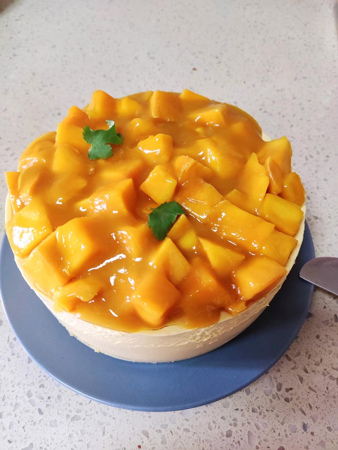 【视频】芒果慕斯（6寸） | 含镜面果胶配方