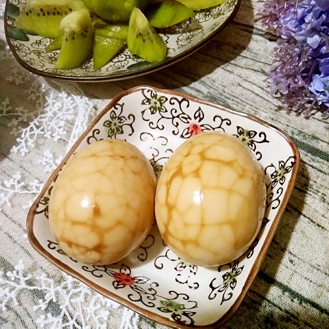 电饭煲煮五香茶叶蛋