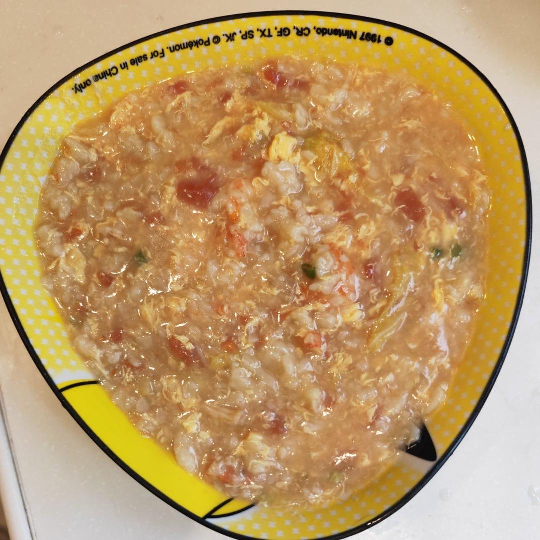 简单早餐-疙瘩汤