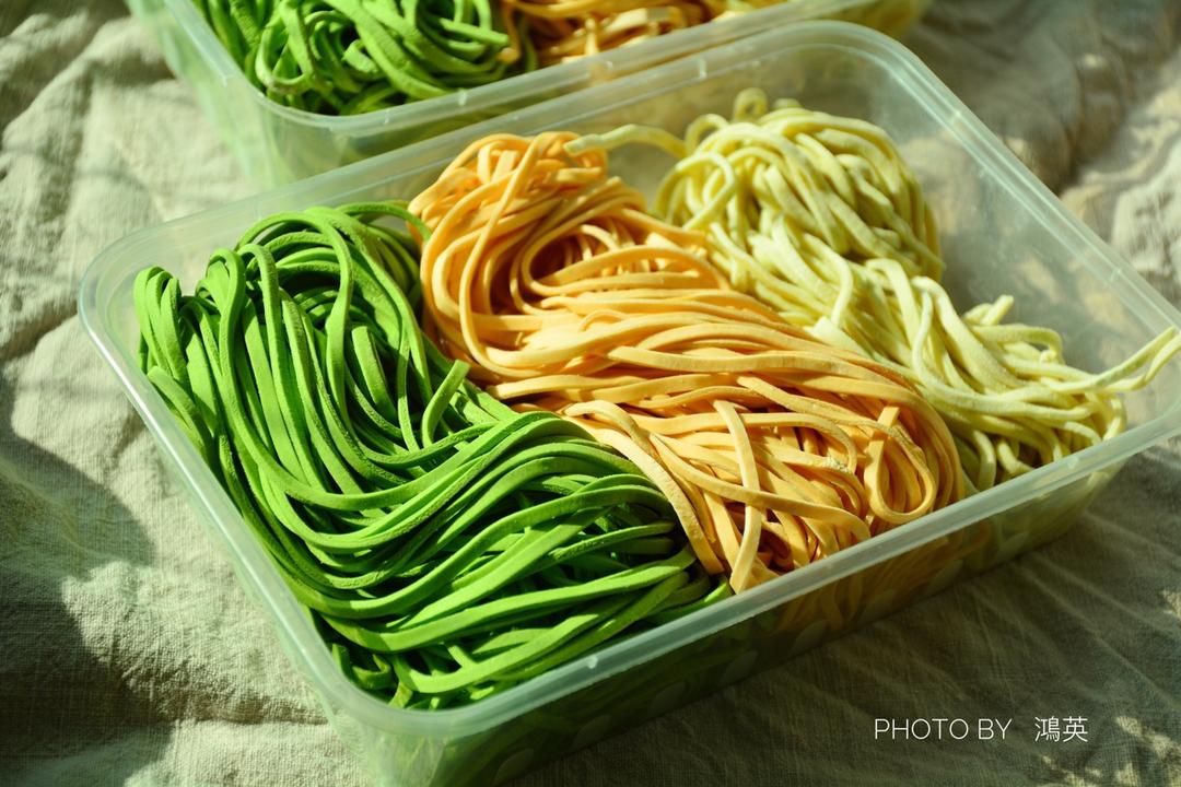 彩色面 有机面 蔬菜面 手工面 女侠森森