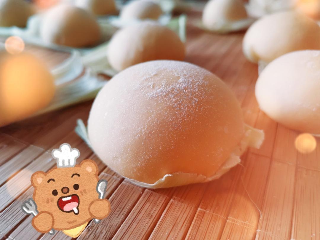 有着面包口感的红糖馒头（一次发酵）