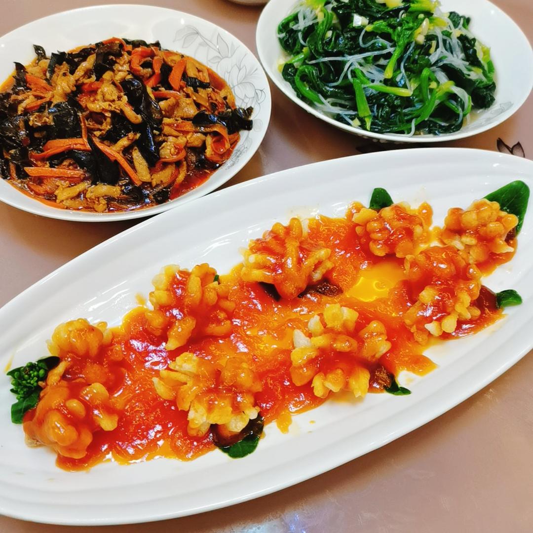 【源味】糖醋菊花鱼︱在家做菜也要有仪式感