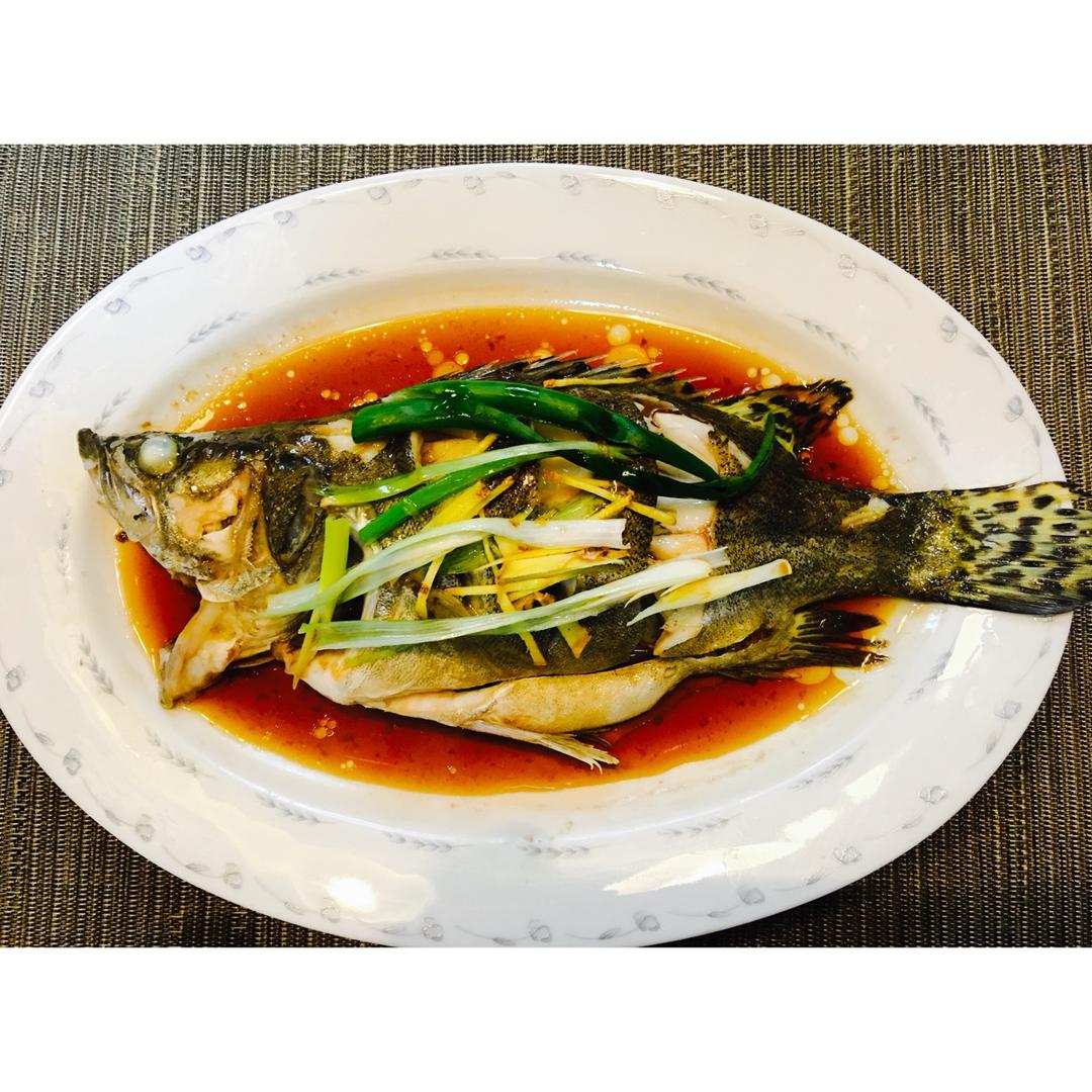 朴素版清蒸桂鱼