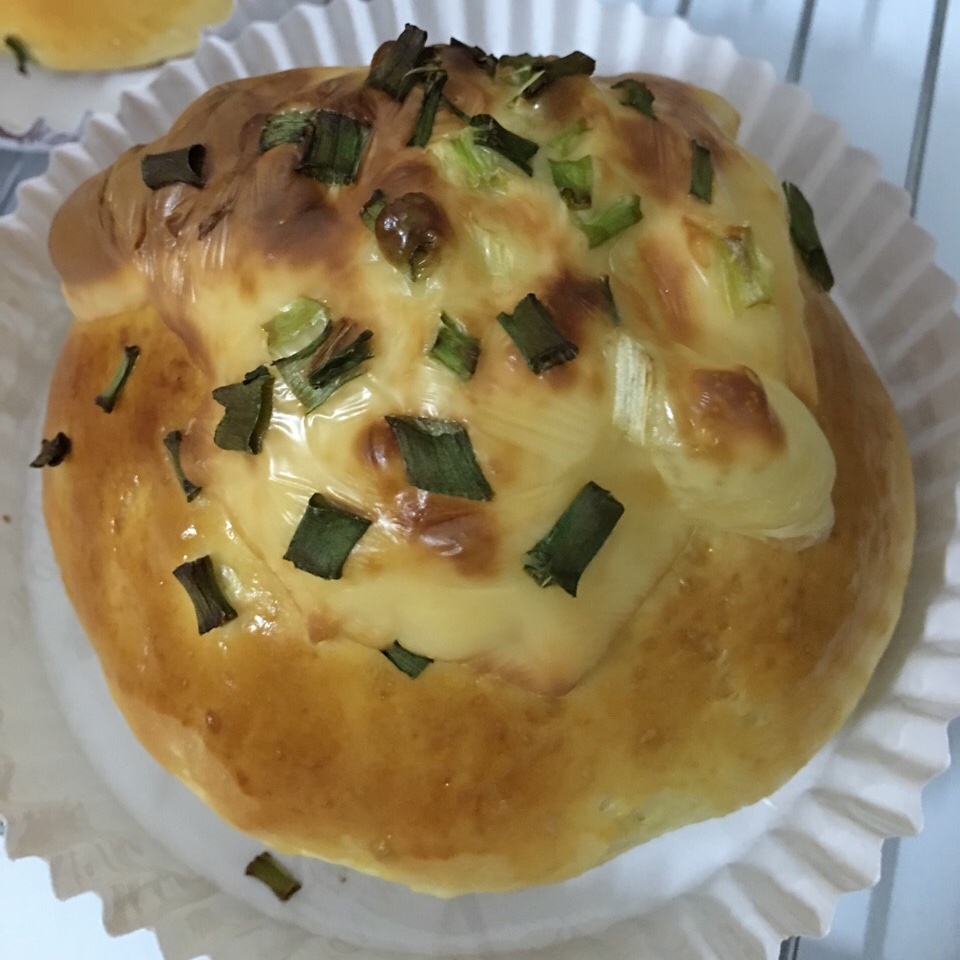 葱香芝士面包
