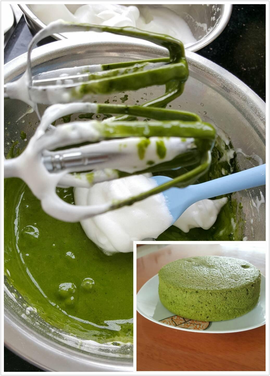 抹茶戚风蛋糕