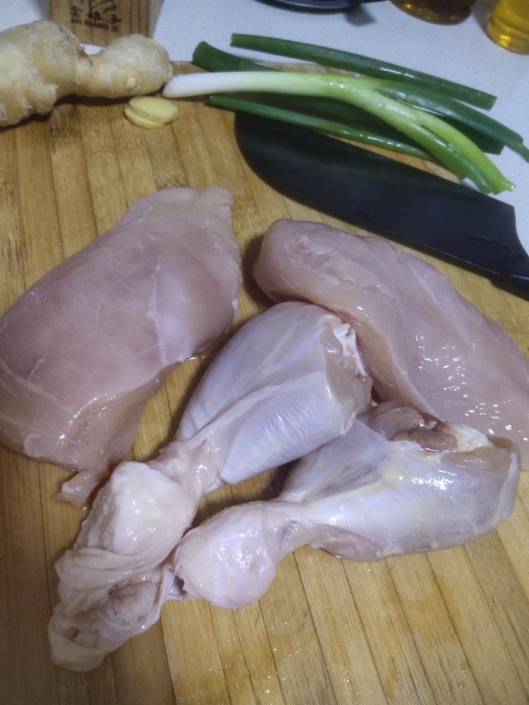 鸡肉减脂肠（不加淀粉）的做法 步骤1