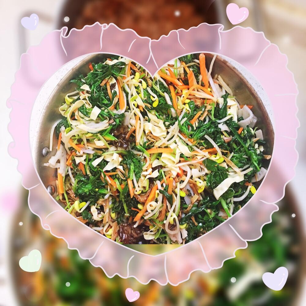 紫气东来_3l8e做的【素】十样菜--老南京什锦菜-南京人过年的餐桌必备